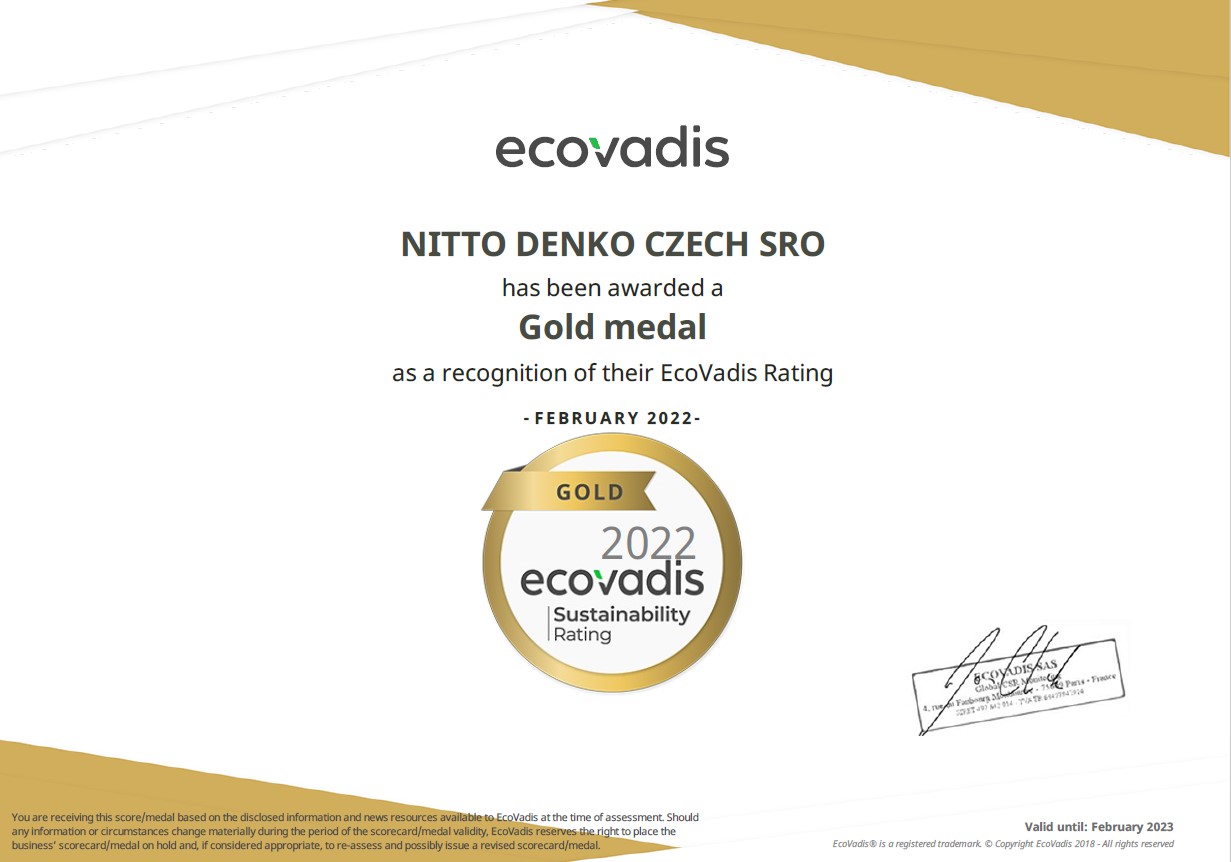 Ecovadic certificate