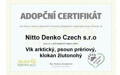 Obnovení sponzoringu ZOO Brno: Náš závazek k ochraně přírody pokračuje