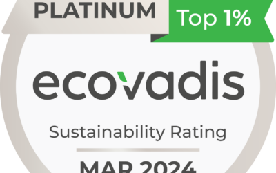 Ecovadis Platinum obhájeno s vylepšením skóre
