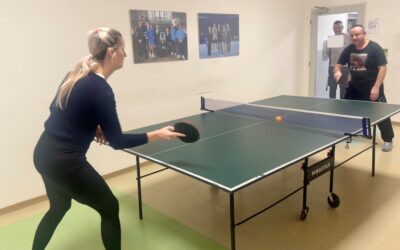 Ping-pongový turnaj na podporu Nitto ATP Finals v NCZ